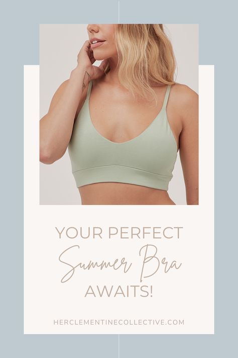 Finding the perfect summer bra doesn't have to be daunting. With so many options available, there's a bra out there for every size, occasion, and personal style. Whether you prefer the lightweight feel of a bralette, the high-impact support of a sports bra, or the elegance of a strapless bra, the key is to prioritize comfort, breathability, and confidence. #summerbra #brasforsummer #perfectbra via @herclementinecollective Fitted Sports Bra With Built-in Bra For Summer, High Stretch Sports Bra With Built-in Bra For Summer, Versatile Compressive Sports Bra For Summer, Summer Sports Bra With Built-in Bra For Relaxation, Spring Cotton Sports Bra With Built-in Bra, Low Cut Outfit, Summer Bra, High Impact Sports Bras, Detox Tips