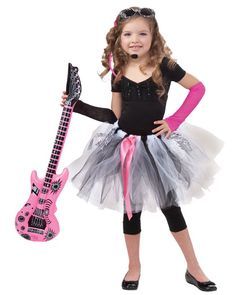 rock outfit for kids - Google Search Kids Rockstar Costume, Punk Rocker Costume, Moda Disco, Pop Star Costumes, Rockstar Costume, Rocker Costume, Girls Rockstar, Rock Star Costume, Star Room