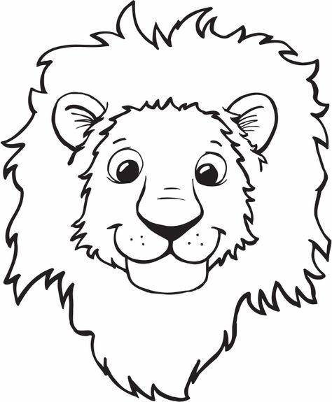 Free Printable Lion Coloring Pages For Kids Christmas Sunday School Crafts, Lion Coloring, Daniel In The Lion's Den, Lion Craft, Daniel And The Lions, Lion Coloring Pages, Lion Mask, Lion Pictures, Cute Lion