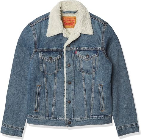 Levi's Sherpa Trucker Jacket Levis Sherpa Jacket, Sherpa Trucker Jacket, Amazon Black Friday, Mens Sherpa, Sherpa Jacket, Cool Jackets, Trucker Jacket, Shearling Jacket, Levis Men