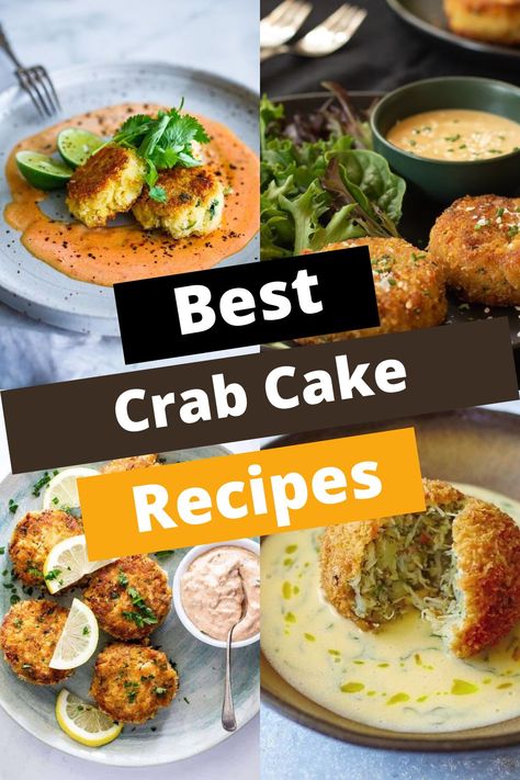 TOP 15 CRAB CAKE RECIPES FOR SEAFOOD LOVERS Phillips Crab Cake Recipe, Best Crab Cakes Recipe, Spicy Crab Cakes, Western Foods, Recipes For Seafood, Dungeness Crab Cakes, Best Baklava Recipe, Best Crab Cakes, Veal Saltimbocca