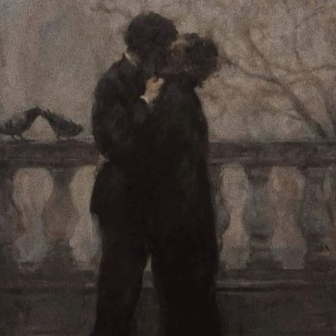 poetry is bittersweet. Ron Hicks, Poetry Wallpaper, Couple Artwork, Sing Me To Sleep, Old Fashioned Love, Romantic Paintings, Brown Art, The Embrace, Old Love