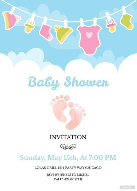 Instantly Download Free Editable Baby Shower Invitation Template, Sample & Example in Microsoft Word (DOC), Adobe Photoshop (PSD), Adobe InDesign (INDD & IDML), Apple Pages, Microsoft Publisher Format. Available in 5x7 inches + Bleed. Quickly Customize. Easily Editable & Printable. Baby Shower Templates Free, Indian Baby Shower Invitations, Baby Shower Greetings, Online Baby Shower Invites, Free Baby Shower Invitations, Indian Baby Showers, Baby Shower Greeting Cards, Baby Shower Invitations Design, Boy Shower Invitations