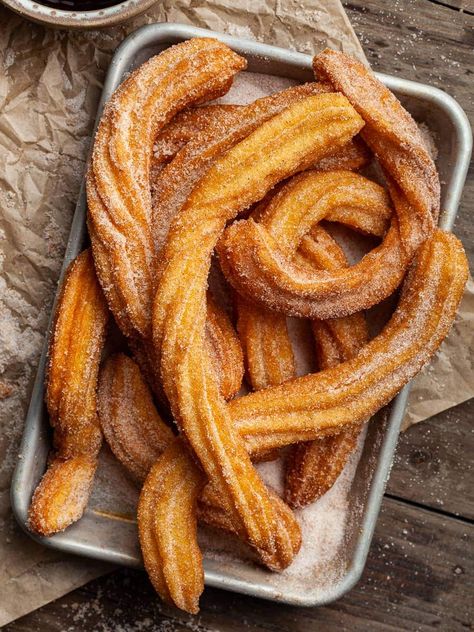 Gluten Free Churros Recipe, Homemade Fudge Sauce, Gluten Free Churros, Churros Recipe, Gluten Free Pastry, Austrian Recipes, Gluten Free Bakery, Homemade Fudge, Gluten Free Sweet