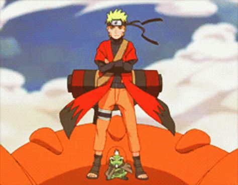 Naruto Frog Summons GIF - Naruto FrogSummons SageMode - Discover & Share GIFs Naruto And Sasuke Funny, Naruto Sage, Photo Naruto, Naruto Minato, Naruto Gif, Naruto Vs Sasuke, Naruto Vs, Manga Naruto, Naruto Sasuke Sakura