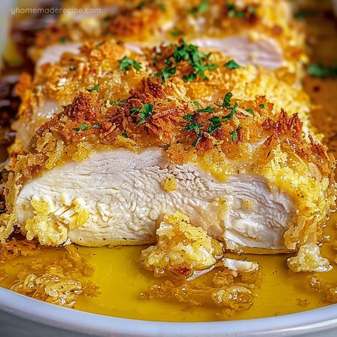 A tasty Cheddar Baked Chicken recipe that's crispy, cheesy, and perfect for a family dinner. Easy to make and sure to please everyone. Crispy Cheddar Chicken, Baked Chicken Recipe, Chef Gordon, Cheddar Chicken, Chef Gordon Ramsay, Spicy Dishes, Dinner Easy, Baked Chicken Recipes, Juicy Chicken