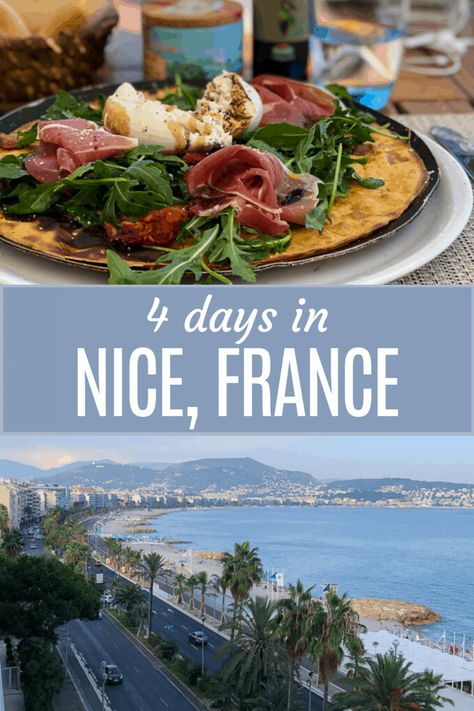 Looking for things to do in Nice, France? I'm recapping my 4 days in Nice, France including where to stay, where to eat and what to do while here! The South of France is stunning. We also made sure to check out Monaco too! #nicefrance #francetravel #southoffrance #frenchriviera #niceitinerary Outfits For Nice France, What To Wear In Nice France, Nice France Outfits, Nice France Travel, Backpacking Spain, France Food, France Itinerary, Spain Culture, Canada Holiday