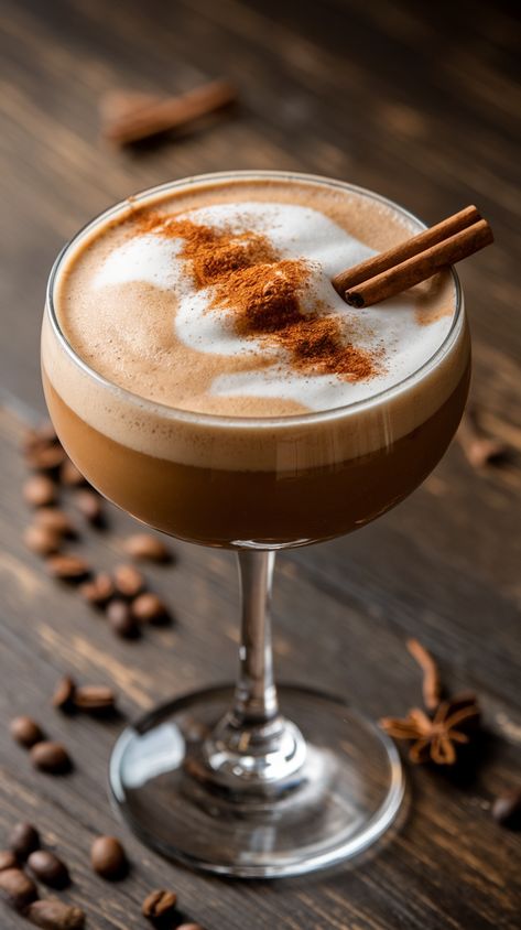 Mix up your martini game with this easy Dirty Chai Espresso Martini recipe! With chai tea, rich espresso, and a splash of vodka, this cocktail is an irresistible addition to any martini bar party. Perfect as a holiday espresso martini or a winter favorite, it’s an elegant drink you’ll want to serve at all your celebrations. Discover the secret behind this chai martini drink recipe and wow your guests with a sip of cozy sophistication. Click now for the full recipe! Martini Bar Party, Chai Martini, Chai Espresso Martini, Espresso Martini Recipe, Chai Spices, Martinis Drinks, Espresso Martinis, Martini Bar, After Dinner Drinks