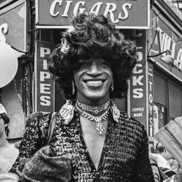 Editorial ImagesImagesCreativeEditorialVideoCreativeEditorialJohnson & Others At 1982 Pride MarchPortrait of American gay liberation activist Marsha P Johnson (1945 - 1992) (center left, in dark outfit and black hair), along with unidentified others, on the corner of Christopher Street and 7th Avenue during the Pride March (later the LGBT Pride March), New York, New York, June 27, 1982. (Photo by Barbara Alper/Getty Images) Dark Outfit Ideas, Outfit Ideas Goth, Marsha P Johnson, Sylvia Rivera, Dark Outfit, P Johnson, Goth Outfit Ideas, Stonewall Riots, George Washington Carver