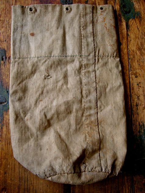 "Another Pair Not Fellows"; Adventures in Research and Reinterpreting the American Revolution: Reconstructed 18th Century Sailor's Ditty Bag Debbie Lyddon, Marlin Spike, Sailor Bags, Anne Bonny, Ditty Bag, 18th Century Costume, Sea Bags, Fur Trade, Sweeney Todd