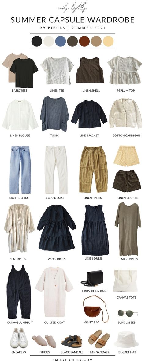 Plus Size Capsule Wardrobe, Linen Outfits, Spring Summer Capsule Wardrobe, Fashionable Accessories, Fashion Capsule Wardrobe, Summer Capsule, Mom Fashion, Travel Capsule Wardrobe, Outfit Plan