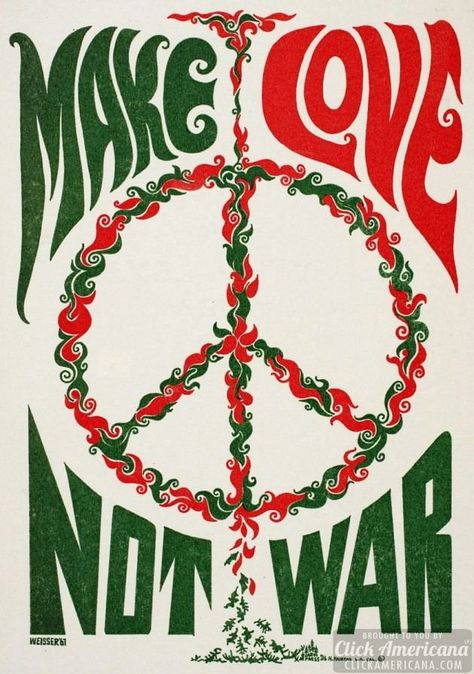 Paz Hippie, Arte Hippy, Hippie Posters, Art Hippie, Protest Posters, Joan Baez, Joe Cocker, Hippie Wallpaper, Make Love