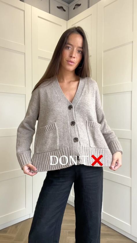 MARIA ALCALDE | ✨ EASY CARDIGAN HACK ✨ #fashion #summer #shirt #hack #fashionhack #outfit #outfits #ootd #fashionstyle #fashionblogger #styleblogger... | Instagram Cardigan Hacks, Hack Fashion, Summer Cardigan, Useful Life Hacks, Fashion Summer, Life Hacks, Fashion Blogger, Outfit Inspirations, Ootd