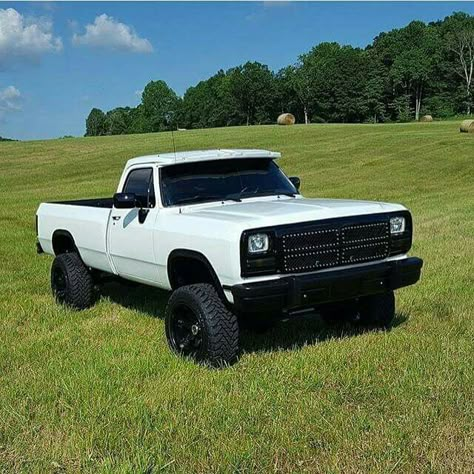 1st Gen Cummins White 1st Gen Dodge, 1st Gen Cummins, Pickup Truck, Cummins, Dodge Ram, Classic Car, Dodge, Ram, Pick Up