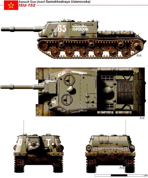 152 mm ISU-152 mod 1944 :Soviet heavy SPH , 1945 Isu 152, Soviet Tank, Airplane Fighter, Russian Tanks, Military Hardware, Tank Destroyer, Model Tanks, Battle Tank, Tanks Military