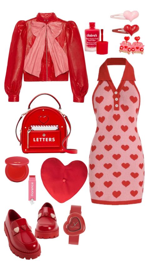 ❤️🩷 #outfitinspo #fashiondesign #lovecore Lovecore Fashion, Barbie Wardrobe, Kawaii Fashion Outfits, Red Outfit, 60s Fashion, Really Cute Outfits, Character Outfits, Aesthetic Fashion, Cute Fashion