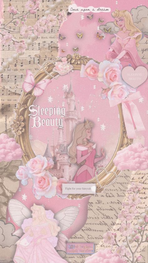 #fyp #shufflefyp #pink #disneyprincess #sleepingbeauty #wallpaper #quotes #fairytalecore #madebyyuhma #animatedshuffle #follow #like #collageart #aesthetic Pink Aesthetic Disney, Sleeping Beauty Wallpaper, Cute Pink Aesthetic, Sleeping Beauty Disney, Pretty Wallpaper Ipad, Disney Princess Artwork, Pink Wallpaper Girly, Cute Summer Wallpapers, Pretty Wallpapers Tumblr