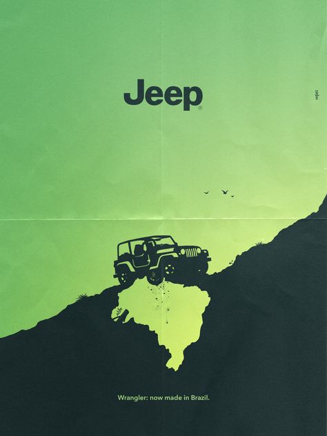 Van Tour, Vintage Jeep, Creative Advertising Campaign, Dorm Posters, Print Advertisement, Ads Of The World, Brand Campaign, Motion Graphics Design, Jeep Accessories