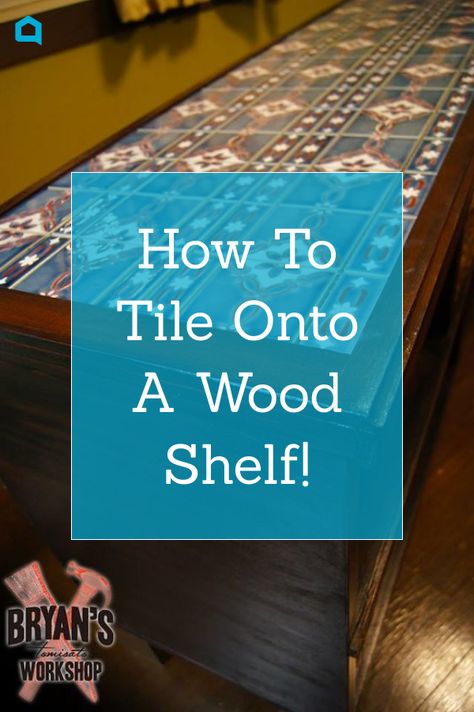 You'll love this so much, you'll be upset you haven't started yet! #DIY #Home #Tiling #Upcycle Tile Shelf, Upcycle Chair, Glass Kitchen Cabinet Doors, How To Tile, Upcycle Storage, Woodburning Ideas, Glass Kitchen Cabinets, Faux Rust, Dollar Store Halloween