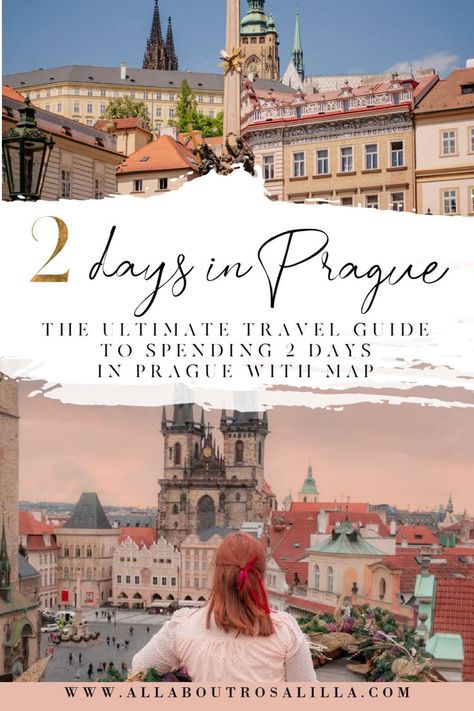 Images of Prague with text overlay 2 days in Prague, the ultimate Prague Travel Guide Prague Quotes, Prague Czech Republic Photography, Guide Aesthetic, Defining Decade, Prague Photography, Prague Travel Guide, Prague Old Town, Czech Republic Travel, Women Traveling