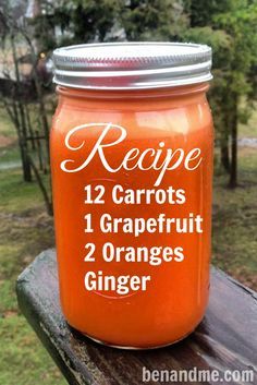 Let me begin my sharing that this morning's juice has been my favorite so far:    12 carrots 1 grapefruit 2 small navel oranges thumb-sized piece of ginger   This yielded exactly 1 quart of Carrot Juice Recipe, Healthy Juicer Recipes, Morning Juice, Juice Cleanse Recipes, Navel Oranges, Detox Juice Recipes, Fast Day, Juicy Juice, Juicer Recipes