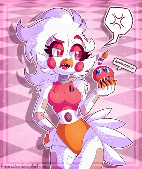 Funtime Chica Fnaf, Toy Chica And Mangle Fanart, Funtime Foxy And Lolbit Fanart, Toy Chica Fnaf Dti, Fnaf Lolbit And Funtime Foxy, Funtime Chica, Five Nights At Anime, Ballora Fnaf, Fnaf 5