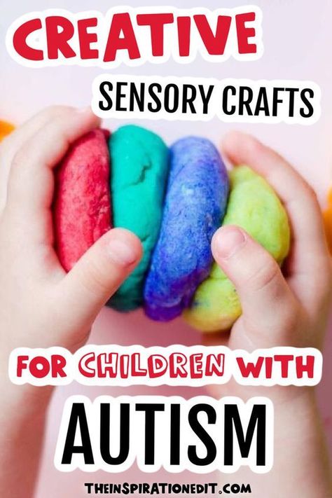 Sensory Crafts, Sensory Art, Toddler Sensory, Activities For Children, Vbs Crafts, Art Therapy Activities, Diy Mothers Day Gifts, Special Needs Kids, Play Dough