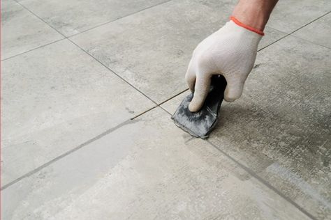 How To Tile A Step - A Step by Step Guide! Regrouting Tile, Floor Tile Grout, Grout Sealer, Epoxy Grout, Unsanded Grout, Peel And Stick Floor, Tile Grout, Peel And Stick Tile, Steel Wool