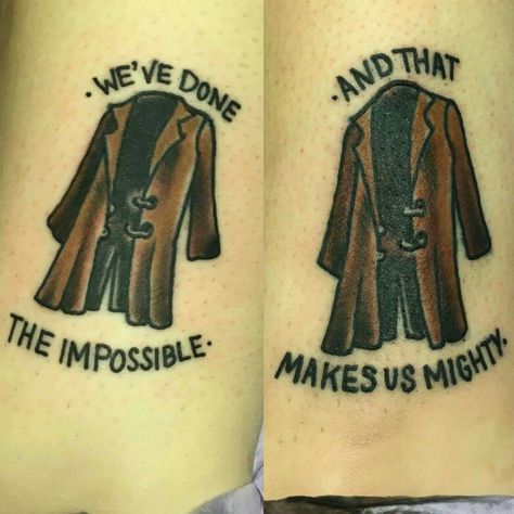 My new tattoo as a best friend tattoo with my girl hailey its a firefly tattoo with our favorite quote we've done the impossible and that makes us mighty #traditional #traditionaltattoo #firefly #browncoat #bestfriendtattoo #ancletattoo #legtattoo #serenity #shiny #malrenalds #fandom #fandomtattoo Firefly Serenity Tattoo, Serenity Tattoo, Firefly Tattoo, Fandom Tattoos, Best Friend Tattoo, Serenity (firefly), Firefly Serenity, A Best Friend, Best Friend Tattoos