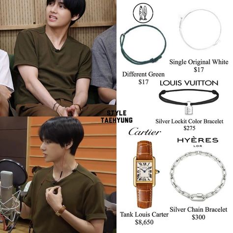 Taehyung's Bracelet, Taehyung Bracelet, Bts Fashion, Drawing Tutorials For Beginners, Diy Bracelets Tutorials, Pretty Jewelry Necklaces, Drama Songs, Korean Drama Songs, All Korean Drama