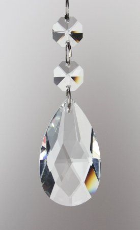 CrystalPrismWorld, Teardrop Chandelier Crystal, Pack of 10 $7.95  Amazon Crystal Garland Wedding, Diy Fall Wedding Decorations, Vanity Light Shade, Chandelier Decorations, Chandelier Makeover, Teardrop Chandelier, Lantern Centerpiece Wedding, Crystal Garland, Diy Shades