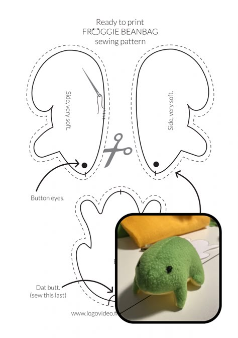 sewing toys patterns Frog Plush Pattern, Frog Sewing Pattern, Frog Sewing, Frog Template, Easy Sewing Patterns Free, Kangaroo Plush, Frog Pattern, Frog Plush, Sloth Plush