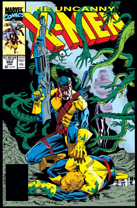 Uncanny X-Men (1963) #262 Marvel Comic Covers, Marvel Covers, X Men Comics, Marvel Comics Covers, Michael Turner, Jim Lee, Scary Monsters, Arte Dc Comics, Uncanny X-men