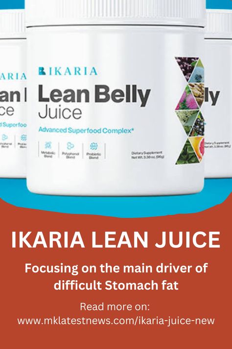 Ikaria Lean Belly Juice is a natural dietary supplement designed to support weight management and digestion. Crafted from a blend of organic fruits, herbs, and botanicals, it aims to promote a healthier metabolism and assist in reducing belly fat. Enjoy the benefits of this refreshing juice as part of a balanced lifestyle. Refreshing Juice, Organic Fruits, Ikaria Lean Belly Juice, Lean Belly Juice, Boost Energy Naturally, Belly Juice, Lean Belly, Healthy Metabolism, Boost Energy Levels