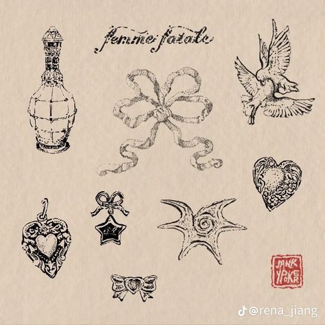 Soft Tattoo, Traditional Tattoo Designs, Cute Tats, Full Body Tattoo, Tattoo Style Drawings, Discreet Tattoos, Tattoo Art Drawings, American Traditional Tattoo, Vintage Tattoo