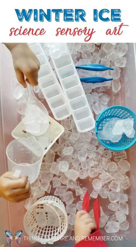 Ice Activities, Weather Activities Preschool, Winter Theme Preschool, Preschool Weather, Art Preschool, Winter Activities Preschool, Weather Theme, Snow Theme, Sensory Art