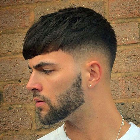 French Crop Hairstyles - Best French Crop Haircuts For Men: Cool Crop Top Fade Hairstyles For Guys #menshairstyles #menshair #menshaircuts #menshaircutideas #menshairstyletrends #mensfashion #mensstyle #fade #undercut #shorthaircuts #cropped #cropfade Faded Haircut, French Crop, Drop Fade Haircut, Popular Mens Hairstyles, Crop Haircut, Crop Hair, Men Hair Color, Faded Hair, Men Haircut Styles