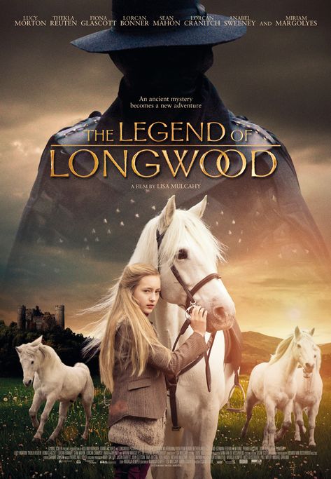 The Legend of Longwood (2014) Fiona Glascott, Jacques Perrin, Jay Baruchel, Katherine Waterston, Horse Movies, New Disney Movies, Mystery Film, America Ferrera, Horse Books