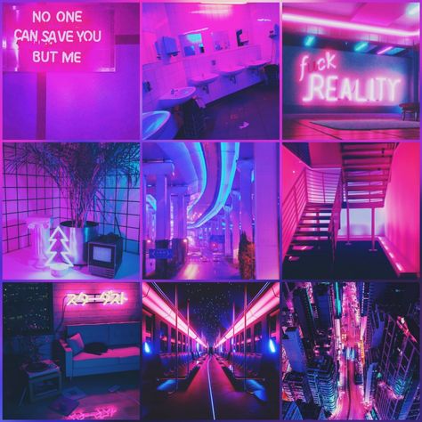 its bright, it's beautiful, and it hurts my eyes real good. Pink Mood Board, Cosmic Aesthetic, Mixed Aesthetic, To Improve Eyesight, Character Creating, Neon City, Author Branding, Neutron Star, Neon Words