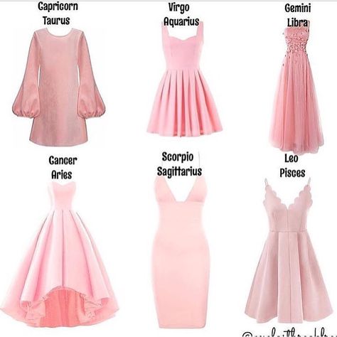 follow me (@girlscopes) for more ✨ Zodiac Outfits, Zodiac Clothes, Sign Dress, Dress To Impress Outfits, Aquarius Birthday, Zodiac Sign Fashion, Zodiac Signs Leo, Pink Gown, Zodiac Stuff