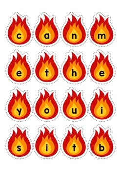 Sight Words Center: Firefighting Word Building {EDITABLE PDF} by Lavinia Pop Fire Safety Small Group Activities, Fire Safety Crafts, Fire Safety Theme, Fire Safety Activities, Lavinia Pop, Fire Safety Week, Sight Word Spelling, Sight Word Centers, Fire Man