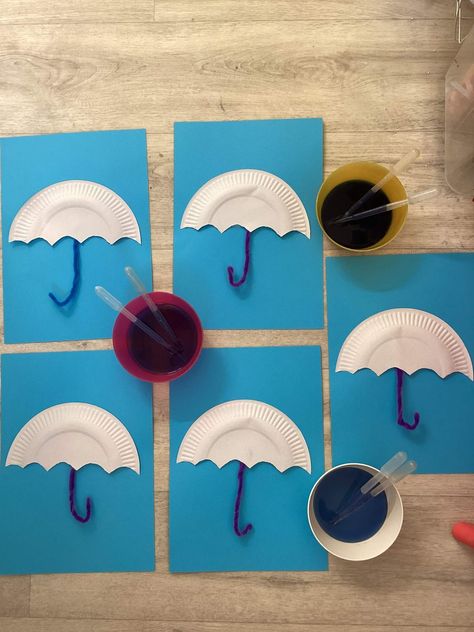 Spring Rain Activities For Preschool, Rainy Day Theme Preschool, Rainy Weather Activities Preschool, Spring Weather Activities For Toddlers, Activities About Weather For Preschool, April Science Activities For Preschool, Seasons And Weather Preschool Activities, All About Weather Preschool, Rainy Weather Crafts Preschool