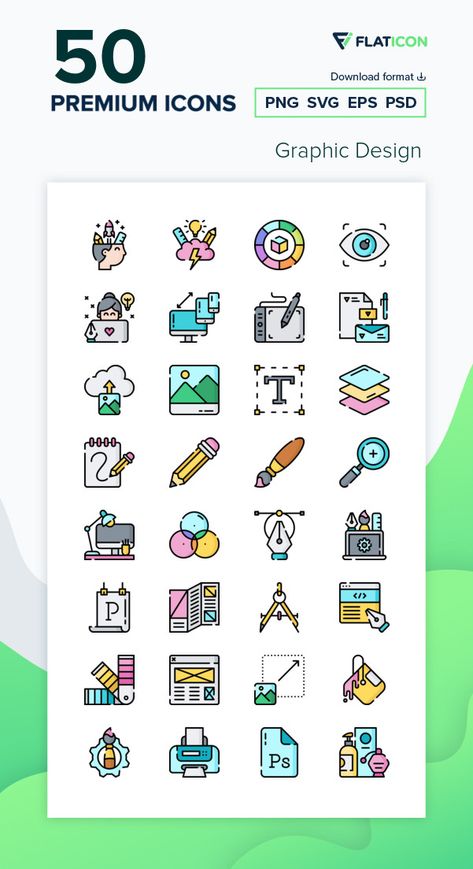 Graphic Icons Design, Graphic Design Icons Symbols, Digital Art Icon, Graphic Design Icons, Creative Icon Design, Graphic Design Free, Graphic Design University, Graphic Icons, Free Doodles