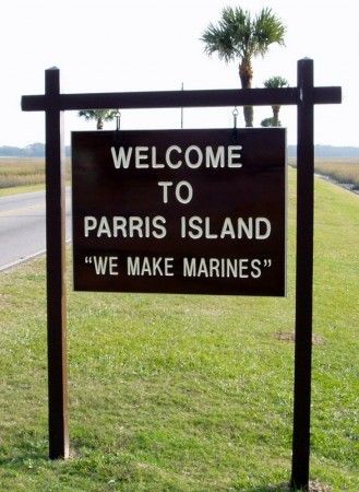 Parris Island, South Carolina. Marines The Title Always Earned Marine Sister, Marine Corps Quotes, Marines Boot Camp, Marines Corps, Marine Tattoo, Island Quotes, Once A Marine, Parris Island, Female Marines