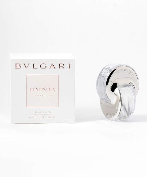 Omnia Crystalline 1.35-Oz. Eau de Toilette - Women Bulgari Perfume Woman, Bulgari Omnia Crystalline, Bulgari Perfume, Bvlgari Omnia Crystalline, Bvlgari Perfume, Manifestation Board, Beauty Store, Perfume Collection, White Crystal