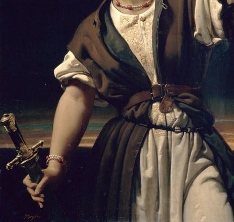 part of a painting, a woman in a white dress with an brown overcoat holds a sheathed sword loosely at her side. you can't see her face, and she has a belt and a necklace and bracelet. Judith Aesthetic, Artemisia Gentileschi Aesthetic, Holofernes Judith, Judith And The Head Of Holofernes, Judith Bergerson Paintings, Judith And Holofernes Artemisia Gentileschi, Johan Christian Dahl, Jacob Jordaens, John Martin