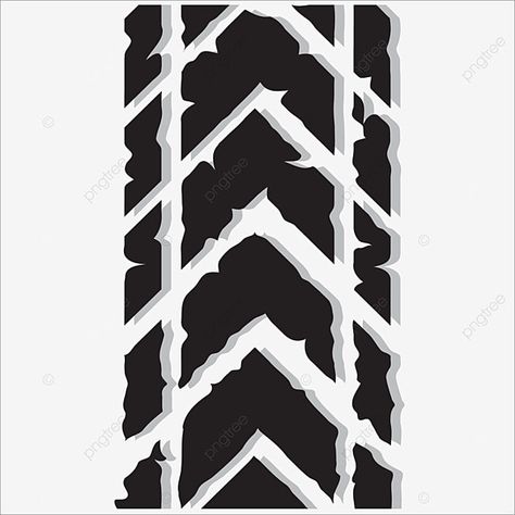 Tire Marks Drawing, Small Easy Drawings, Tire Vector, Tyre Tracks, Tire Marks, Tire Tracks, Vector Png, Free Vector Graphics, Design Vector