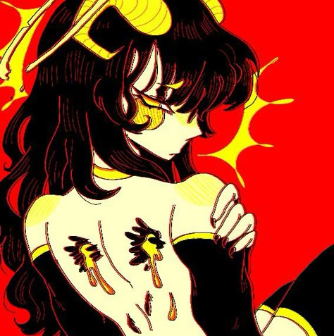 Cclownteeth Art, Eyestrain Art Icons, Did System Pfp, Eyestrain Art Pfp, Profile Picture Reference, Eyestrain Pfp, Sharp Art Style, Fallen Goddess, Cool Art Style