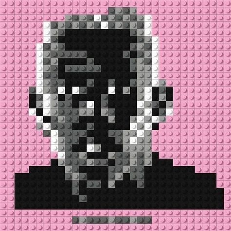 Tyler The Creator Alpha Pattern, Roblox Pixel Art, Music Reference, Lego Poster, Crazy Tattoos, Easy Pixel Art, Creation Art, Diy Perler Bead Crafts, Pixel Art Grid