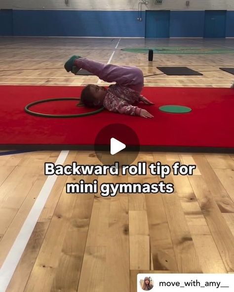 RecGymPros on Instagram: "Have you ever used a bean bag, and hula hoop like @move_with_amy__ to help your mini gymnasts work their way up to a backward roll? If you haven't, give this easy drill a try!

#recgympros #gymnastics #gymnasticscoach #preschoolgymnastics #toddlergymnastics #kindergym #beginnergymnastics #backwardroll #hulahoop #beanbag #recgymnastics" Toddler Gymnastics, Preschool Gymnastics, Back Bend, Mini Gym, Gymnastics Coaching, Hula Hoop, Drills, Bean Bag, Have You Ever